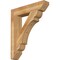 Ekena Millwork Olympic Slat Rough Sawn Bracket, Western Red Cedar, 6"W x 32"D x 38"H BKT06X32X38OLY06RWR - alternate 1